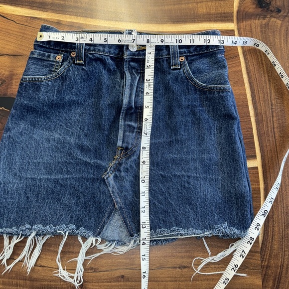 Levi’s Repurposed Denim Skirt. - Picture 2 of 5